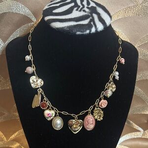 Francesca's Collections Necklace with Charms